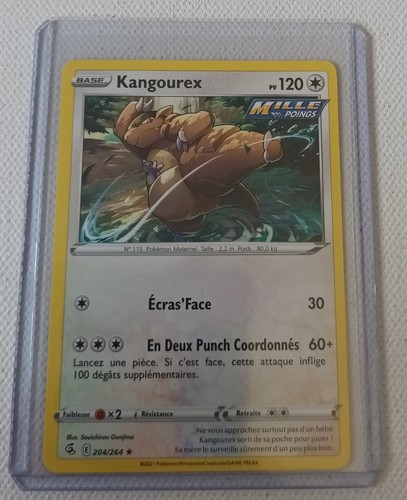 Carte pokemon kangourex - carte,