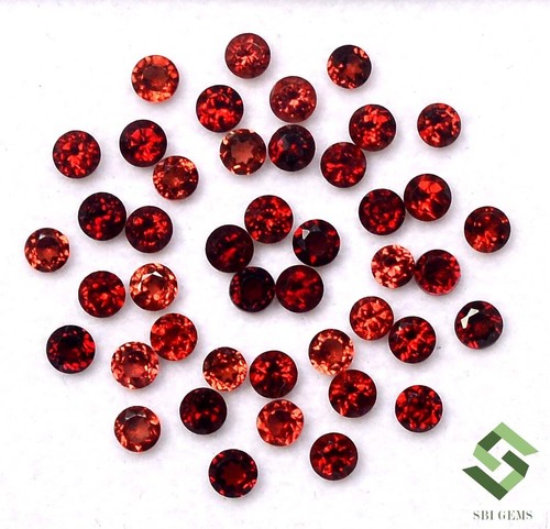 Naturel grenat rouge rond - naturel,