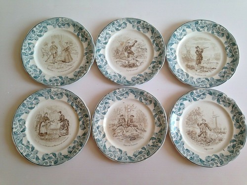 Anciennes assiettes - 6,