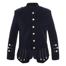 Veste Gilet Kilt En Velours