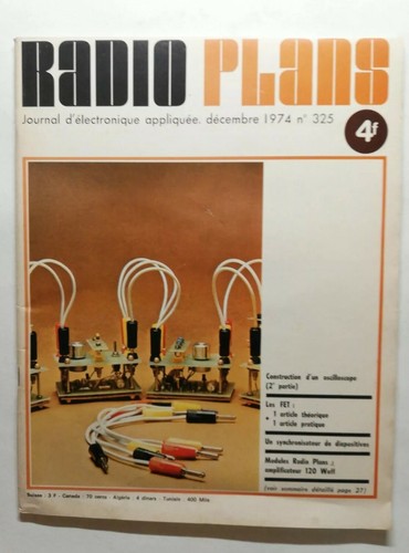 Revue radio plans n325 - revue,