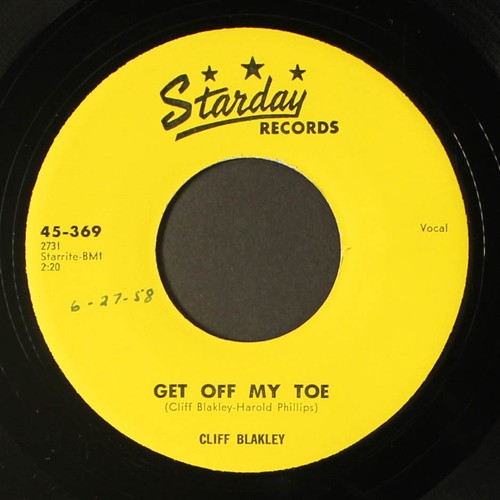 Cliff blakley single - cliff, 45