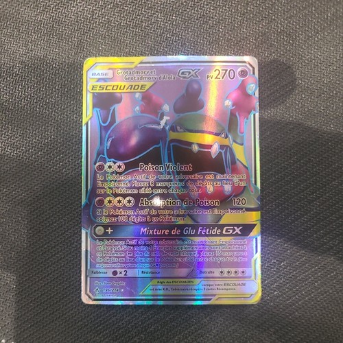 Carte pokémon grotadmorv - pokémon, :