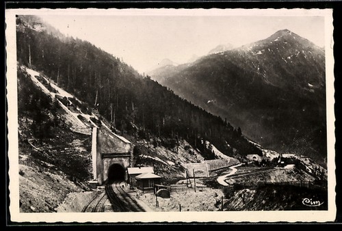 Cpa modane tunnel - de, frejus