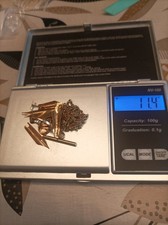 or 18 carats à fondre 11,4 grammes test à la pierre de touche