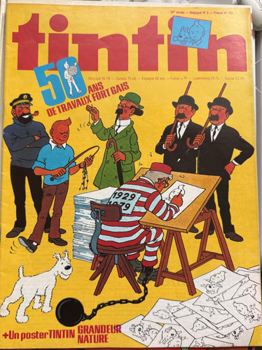Hergé journal tintin 1979 - journal,