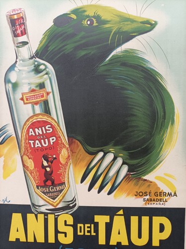Affiche originale anis del - originale,
