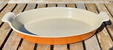 Plat Ovale Modèle 32 Orange