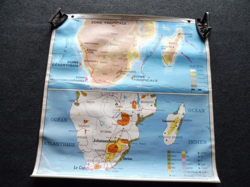 Ancienne carte scolaire - carte,
