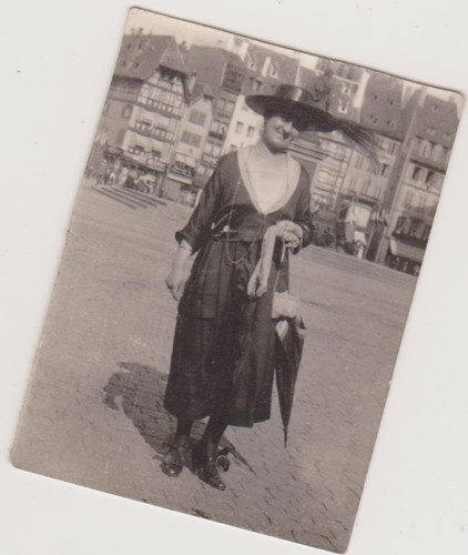 Photo ancienne jeune - jeune, femme