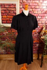 Robe Vintage Orig 40S Noire