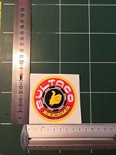 Autocollant Bultaco Sticker  vintage pour casque ou moto