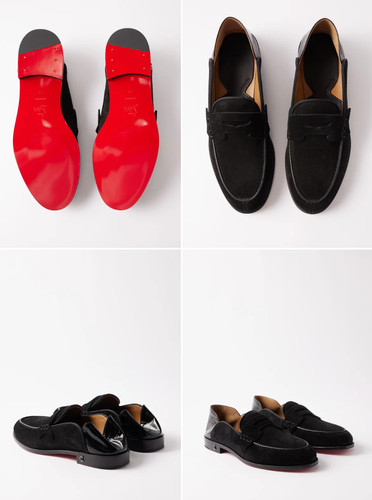 Christian louboutin suède - christian,
