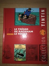LIVRET COLLECTION PRESTIGE N°8 TINTIN  COMME NEUF .LE TRÉSOR DE RACKHAM LE ROUGE