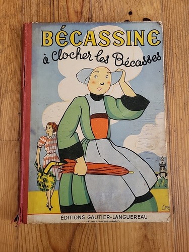 Ancien livre becassine a - ancien,