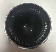 Objectif Lecteur Diapositive Triolam  Anastigmat F=90 Malik Occasion