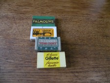 4 boites 2 sous blister 5 lames rasoir Star Cadet Gillette Palmolive London