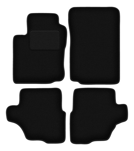 Tapis sol velours noir - tapis,