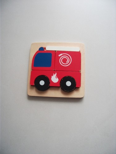 Puzzle bois camion - bois,