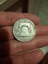 USA Half dollar argent Franklin 1954 S 