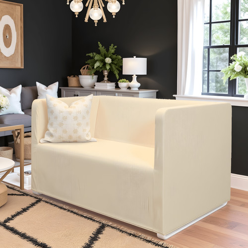 Farmhouse beige linen - linen, slip