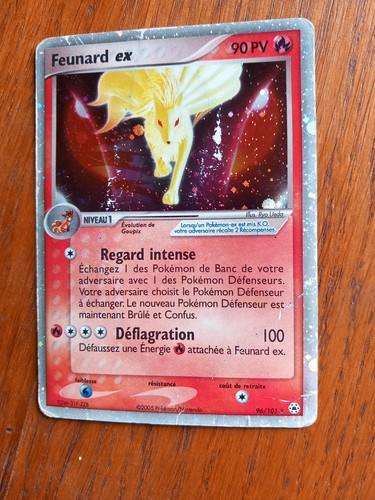 Carte pokémon feunard - carte,
