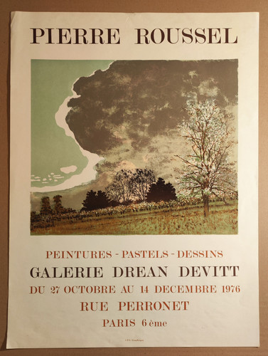 Pierre roussel affiche - roussel,