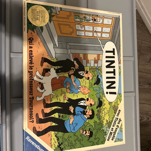 Ravensburger tintin board game - board,