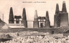 CARTE POSTALE - MONTLUCON -  ALLIER -  03 - LES FOURS A CHAUX