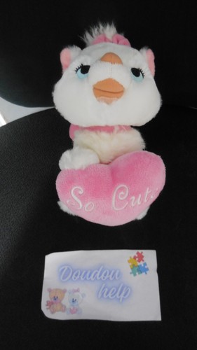 Doudou peluche chat marie les - marie,