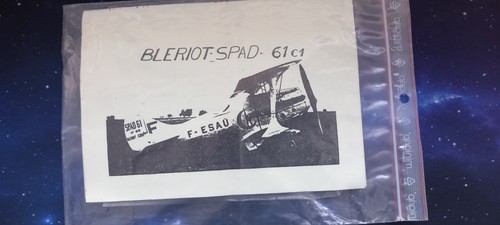 Maquette avion bleriot spad - maquette,