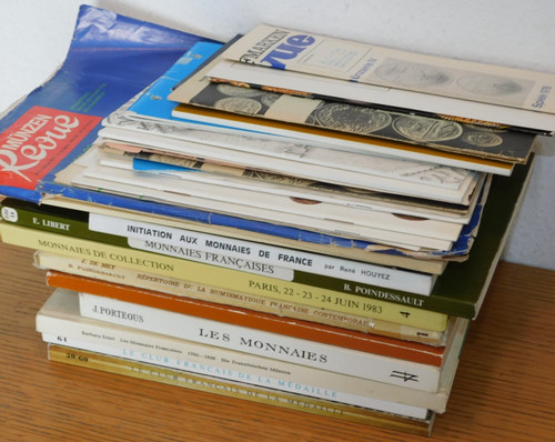 Lot livre catalogue monnaie - lot,
