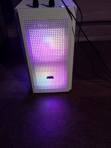 Tour mars blanc gaming - pc, rgb