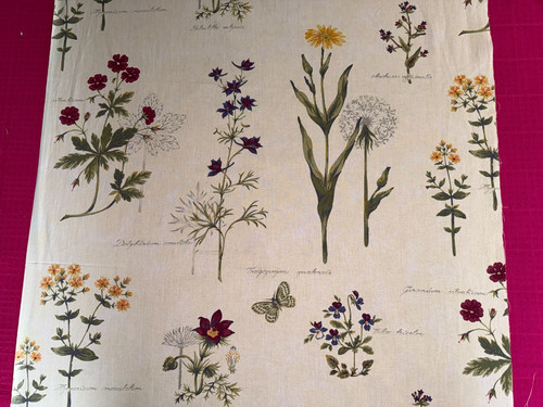 Tissu vintage coton