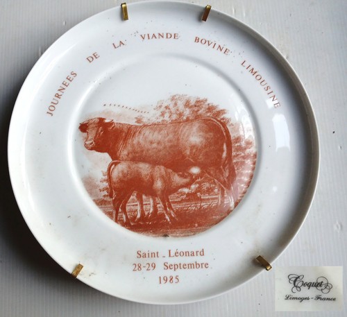 Assiette commémorative