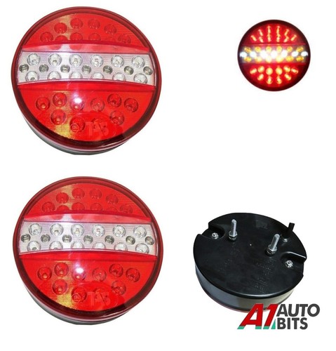 Feu arrière rond led - rond,