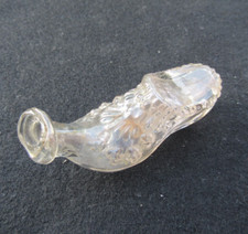 ancien encrier verre siphoïde SABOT O T  inkwell ink bottle glass