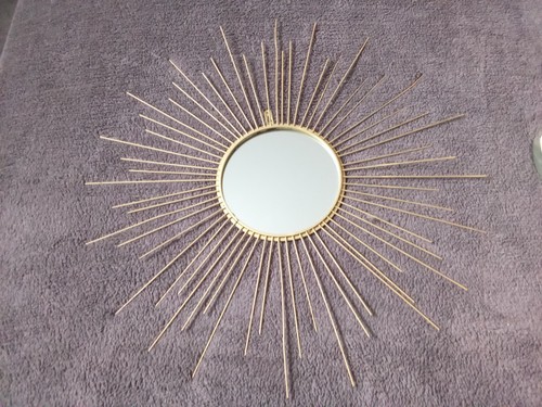 Miroir soleil vintage - miroir, d