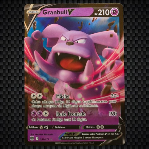 Cartes pokémon granbull v - cartes,