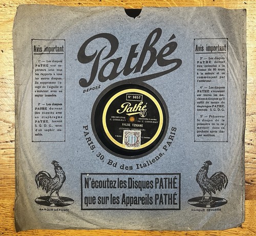 Disques pathe centre - pathe,