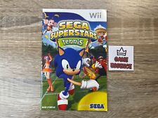 Notice Seule SEGA Superstars Tennis Nintendo Wii PAL FR U