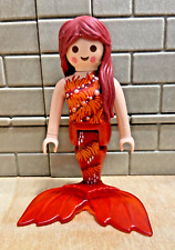 PLAYMOBIL Personnage Sirène des Mers Fée Bébé Fantastique Océan Plage 34 CUSTOM