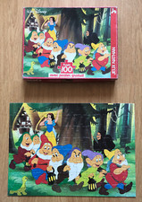 Puzzle " BLANCHE NEIGE ET LES 7 NAINS " (100 pièces)