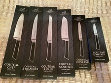 LOT DE 6 COUTEAUX de CUISINE +