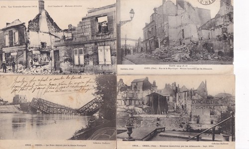 Lot old postcards - old,
