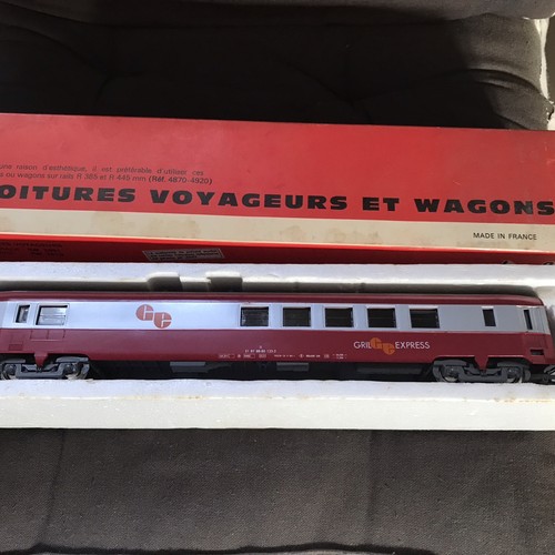 Jouef voiture sncf grill - jouef, ho