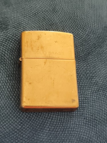 Briquet zippo vintage solid - zippo,
