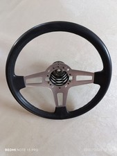 Volant Cuir Iso Delta de Golf Mk1 GTI Scirocco Caddy Polo Audi Steering Wheel 