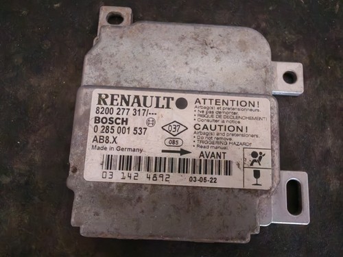 Calculateur airbag renault - airbag,
