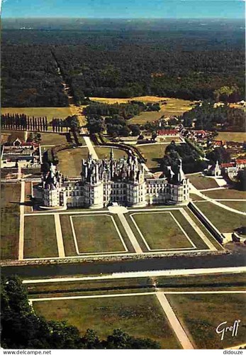 Carte postale chambord - postale,